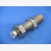 Machine leveling bolt, 80 mm long, M20 thr